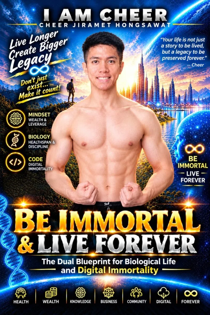Cover of Be Immortal & Live Forever, English edition